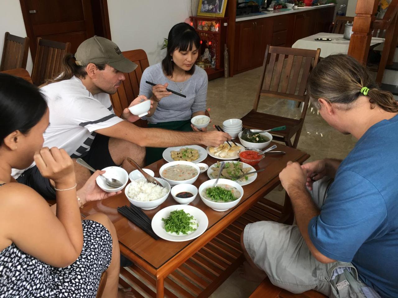 An Bang Scent Beach Homestay ฮอยอัน ภายนอก รูปภาพ